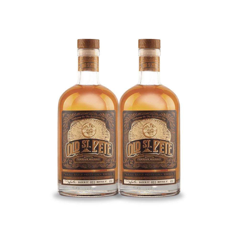 [BUY] Old St. Pete Sunshine Premium Whiskey (2) Bottle Bundle (RECOMMENDED) at Cask Cartel