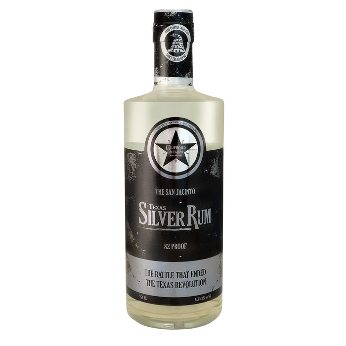 Clifford Distilling | The San Jacinto: Texas Silver Rum