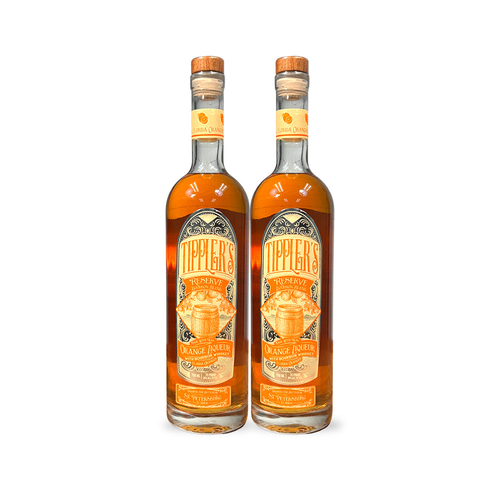 [BUY] Tipplers Bourbon Reserve Orange Liqueur (2) Bottle Bundle at CaskCartel.com