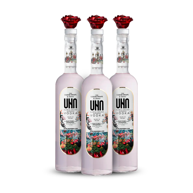 Una Vodka (3) Bottle Bundle CaskCartel.com