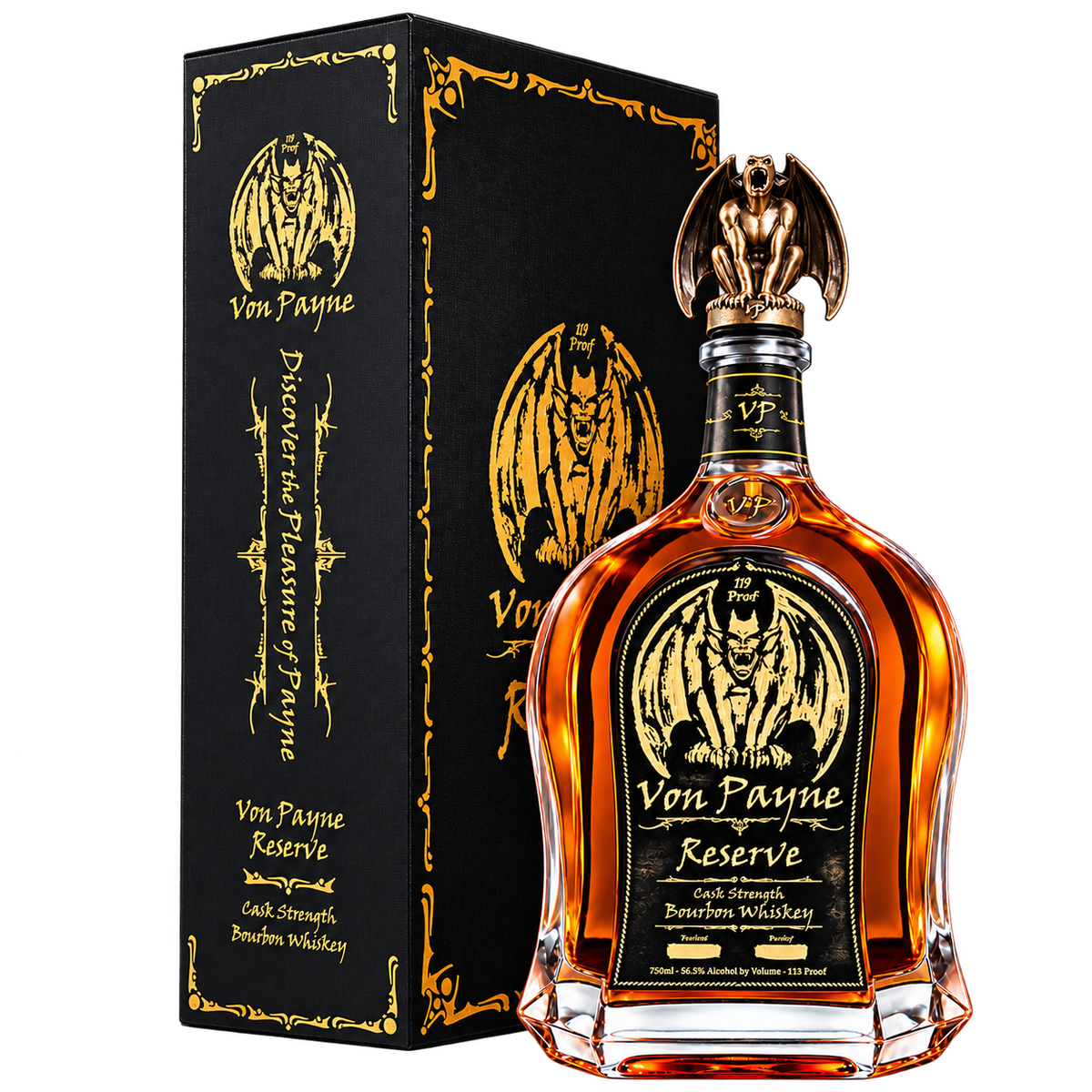 Von Payne Reserve Cask Strength Bourbon Whisky at CaskCartel.com at CaskCartel.com