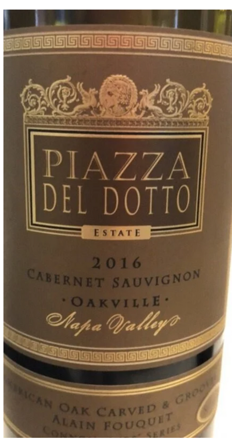2016 | Del Dotto | Piazza del Dotto Connoisseurs Series Cabernet Sauvignon at CaskCartel.com