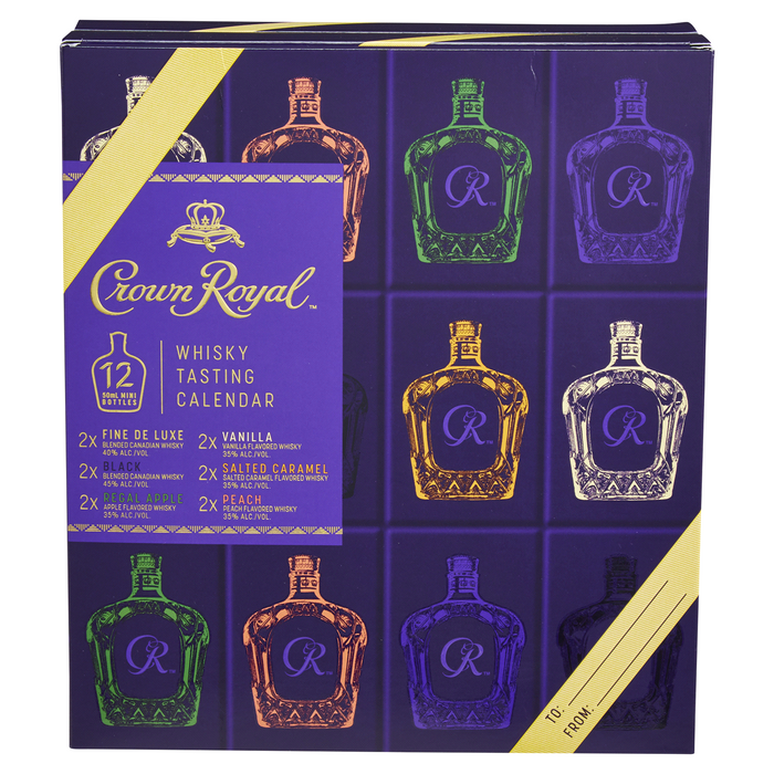Crown Royal Whisky Tasting Calendar Gift Set | 2020 Edition
