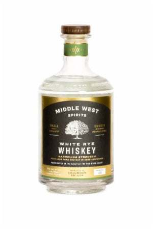Middle West Spirits Barreling Strength Small Batch Craft (Batch #024) White Rye Whiskey at CaskCartel.com