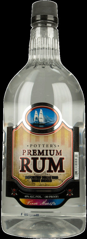 Potters Premium White Rum - CaskCartel.com