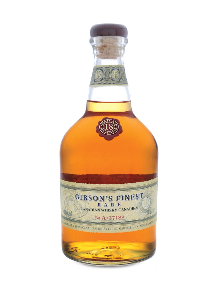 Gibson’s Finest 18 Year Old Rare Canadian Whisky