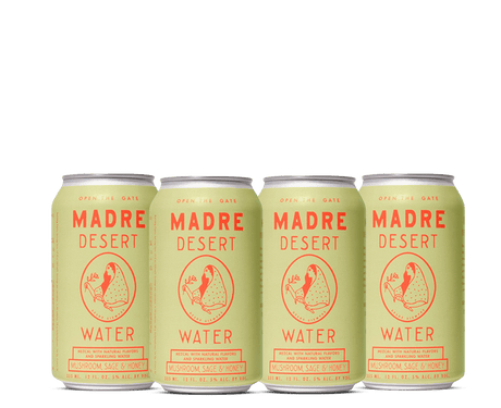 Madre Desert Water Madre Mezcal Mushroom Sage and Honey Cocktail | 4*355ML at CaskCartel.com