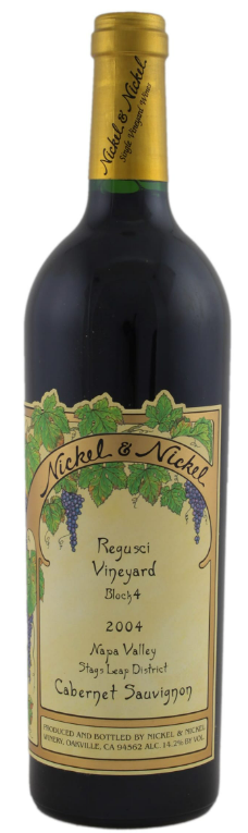 2004 | Nickel & Nickel | Cabernet Sauvignon Regusci Vineyard Block 4 at CaskCartel.com