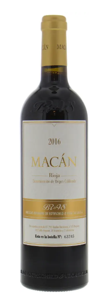 2016 | Benjamin de Rothschild & Vega Sicilia | Macan at CaskCartel.com