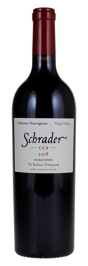 2018 | Schrader | CCS Beckstoffer To-Kalon Cabernet Sauvignon at CaskCartel.com