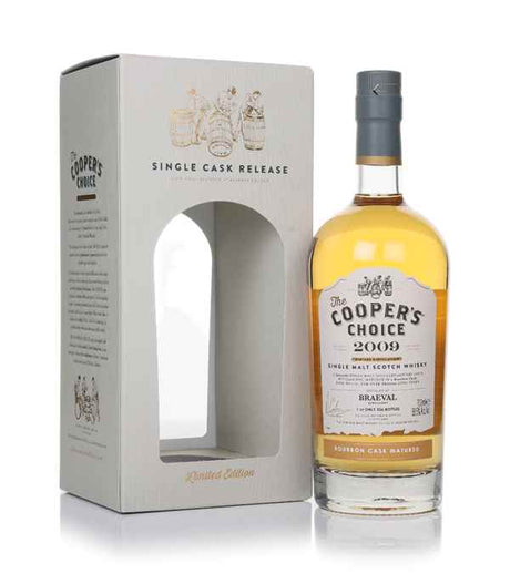 Braeval 13 Year Old 2009 (cask 4147) - The Cooper's Choice (The Vintage Malt Whisky Co.) | 700ML at CaskCartel.com