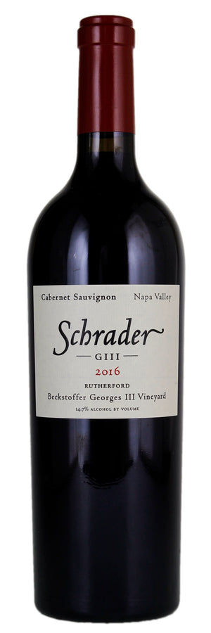 2016 | Schrader | GIII Beckstoffer Georges III Vineyard at CaskCartel.com