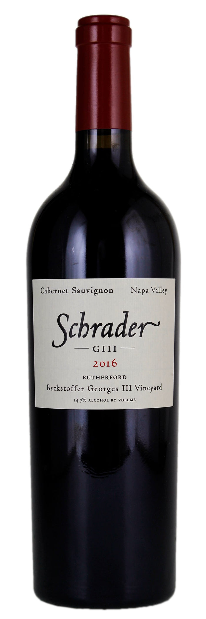 2016 | Schrader | GIII Beckstoffer Georges III Vineyard