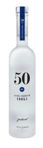 50 Bleu Ultra Premium Vodka | 750ML at CaskCartel.com