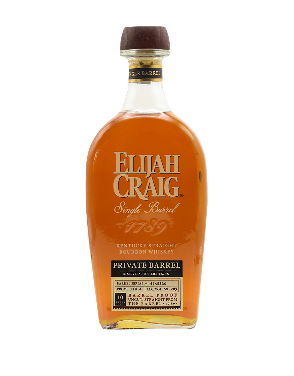Elijah Craig Barrel Proof Bourbon S2B27 Whiskey at CaskCartel.com
