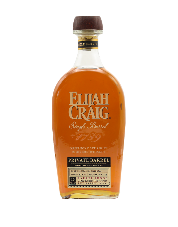 Elijah Craig Barrel Proof Bourbon S2B27 Whiskey