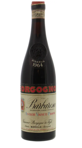 1964 | Giacomo Borgogno | Barbaresco Riserva at CaskCartel.com