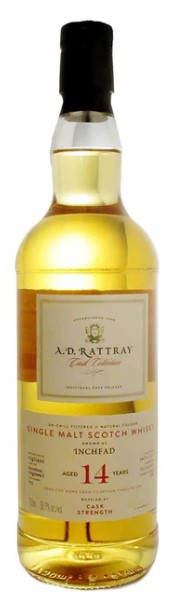 A.D. Rattray Cask Collection Inchfad 14 Year Old Single Malt Scotch Whisky