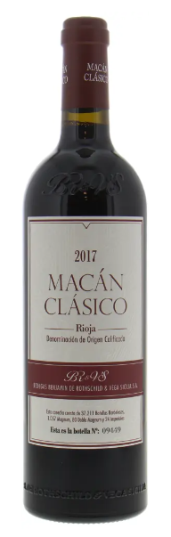 2017 | Benjamin de Rothschild & Vega Sicilia | Macan Clasico at CaskCartel.com
