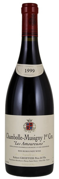 1999 | Domaine Robert Groffier | Chambolle-Musigny 1er Cru Les Amoureuses at CaskCartel.com