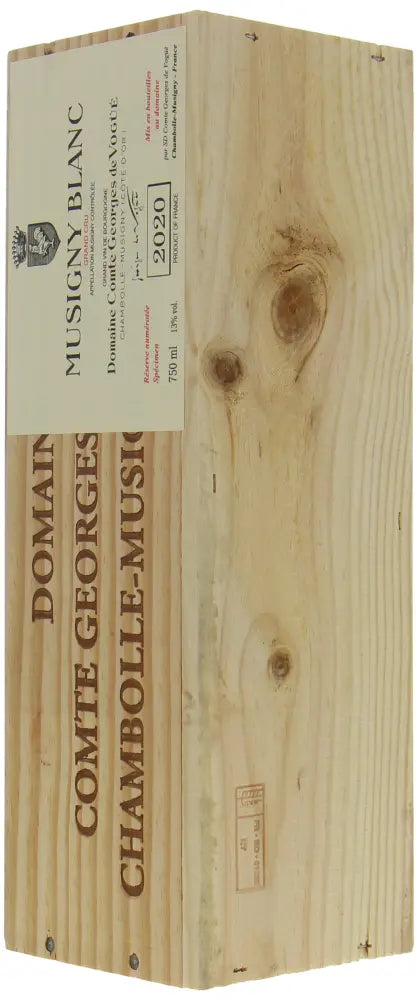 2020 | Domaine Comte Georges de Vogüé | Musigny Blanc (In Single OWC) at CaskCartel.com