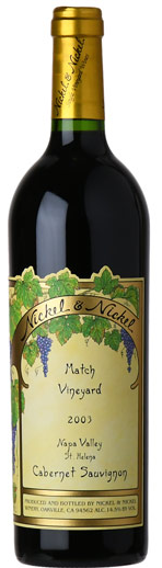 2003 | Nickel & Nickel | Match Vineyard Cabernet Sauvignon at CaskCartel.com