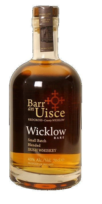 Barr an Uisce’s Wicklow Rare Small Batch Blended Irish Whiskey