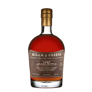 Milam & Greene Very Small Batch Bourbon Whiskey at CaskCartel.com