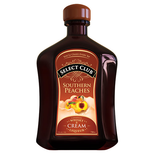 Select Club Southern Peaches Canadian Whisky and Cream Liqueur at CaskCartel.com