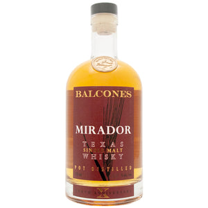 Balcones Mirador 120 Proof Single Malt Whisky - CaskCartel.com