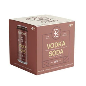 RancH2O Spirits Vodka Soda Cocktail | 4x355ML at CaskCartel.com