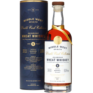 Middle West Spirits Double Cask Collection Oloroso Wheat Double Barrel Matured 5 Years | 750ML at CaskCartel.com