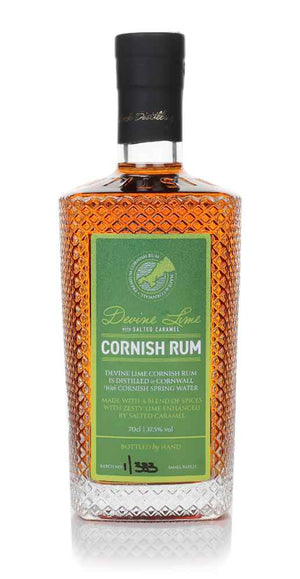 Cornish Rock Devine Lime & Salted Caramel Rum | 700ML at CaskCartel.com