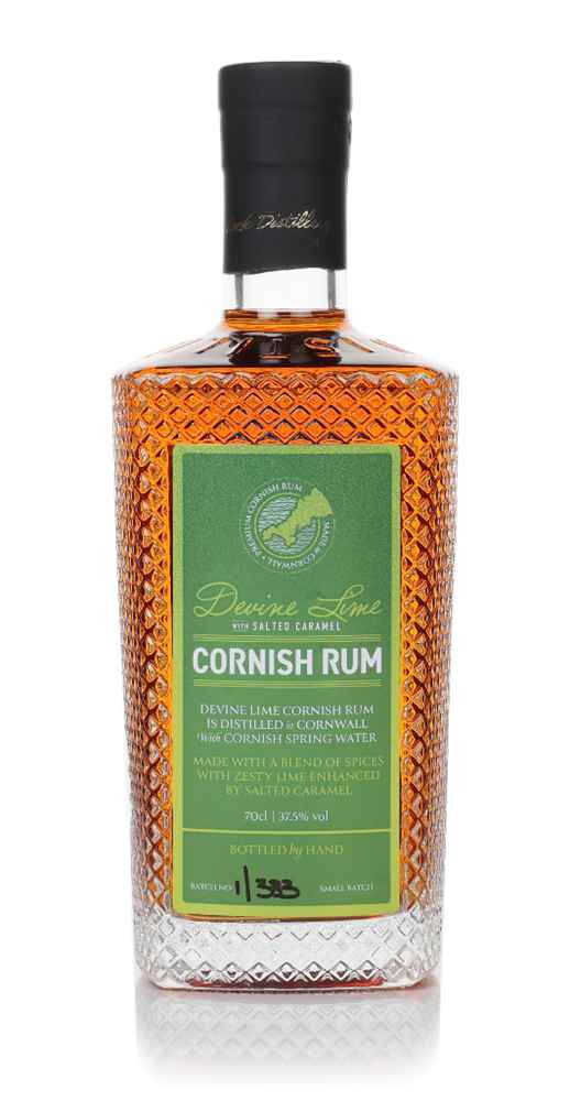 Cornish Rock Devine Lime & Salted Caramel Rum | 700ML