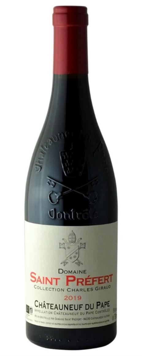 2019 | Domaine Saint Prefert | Chateauneuf du Pape Collection Charles Giraud at CaskCartel.com