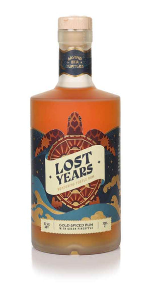 Lost Years Wandering Turtle Gold Spiced Rum with Queen Pineapple | 700ML at CaskCartel.com