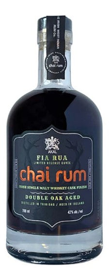 Akal Fia Rua Limited Release Cuvee Chai Rum Irish Single Malt Cask Finish Double Oak Aged | 700ML at CaskCartel.com