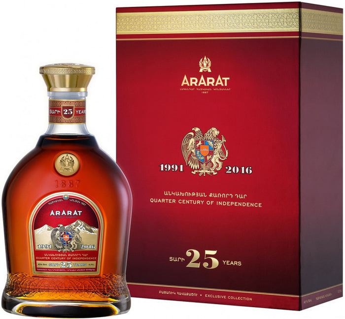 Ararat 'Quarter Century Of Independence' 25 Year Old Armenian Brandy