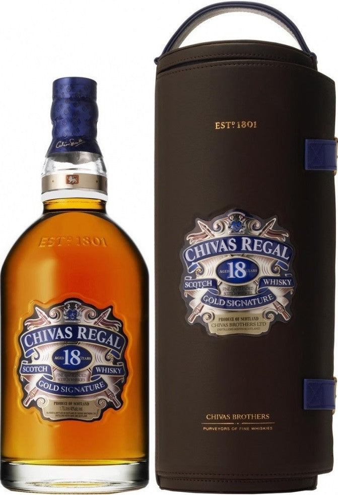 Chivas Regal Gold Signature 18 Year Old Blended Scotch Whisky 1.75L