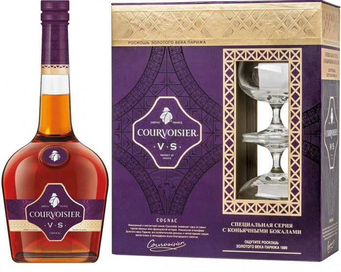 Courvoisier Cognac VS W/2 Glass