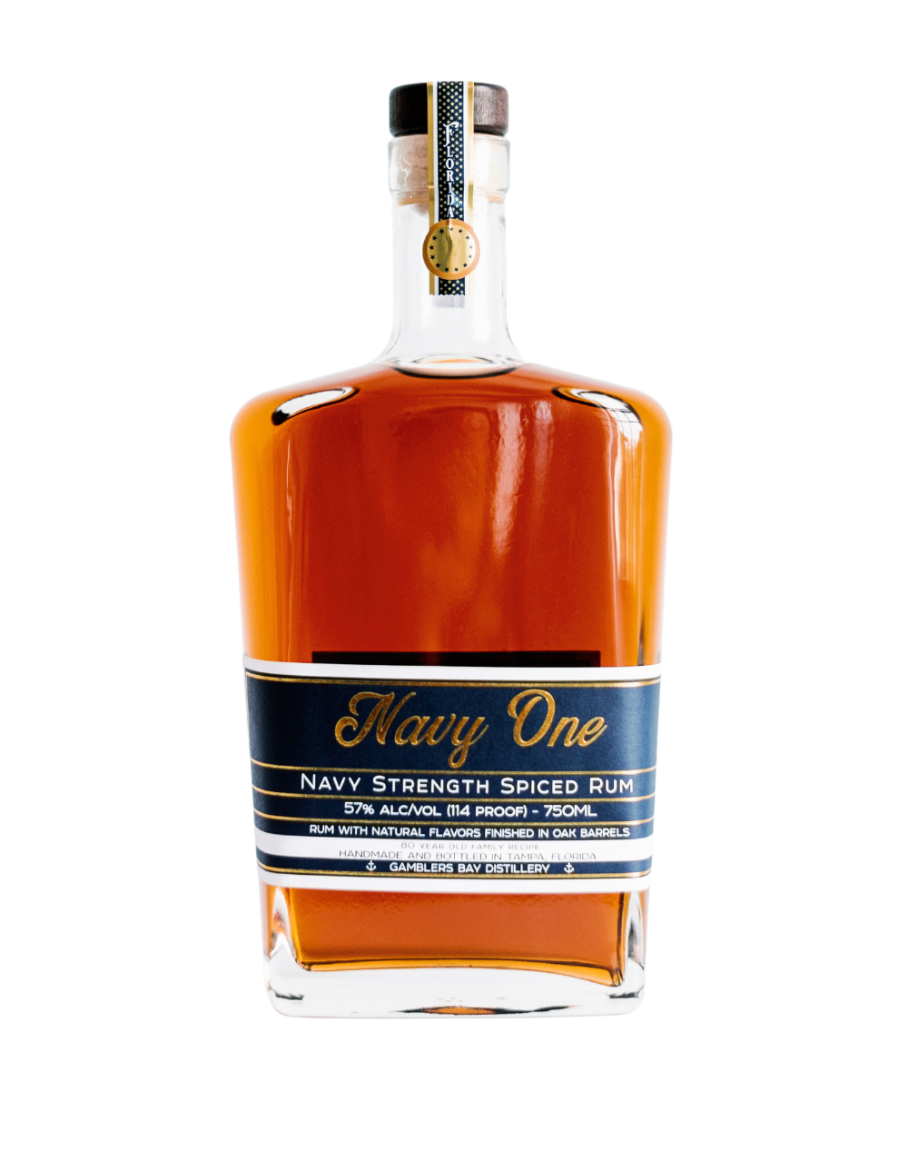 Gamblers Bay Distillery Navy One Navy Strength Rum at CaskCartel.com