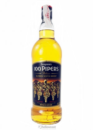 100 Pipers Deluxe Blended Scotch Whisky 1L - CaskCartel.com