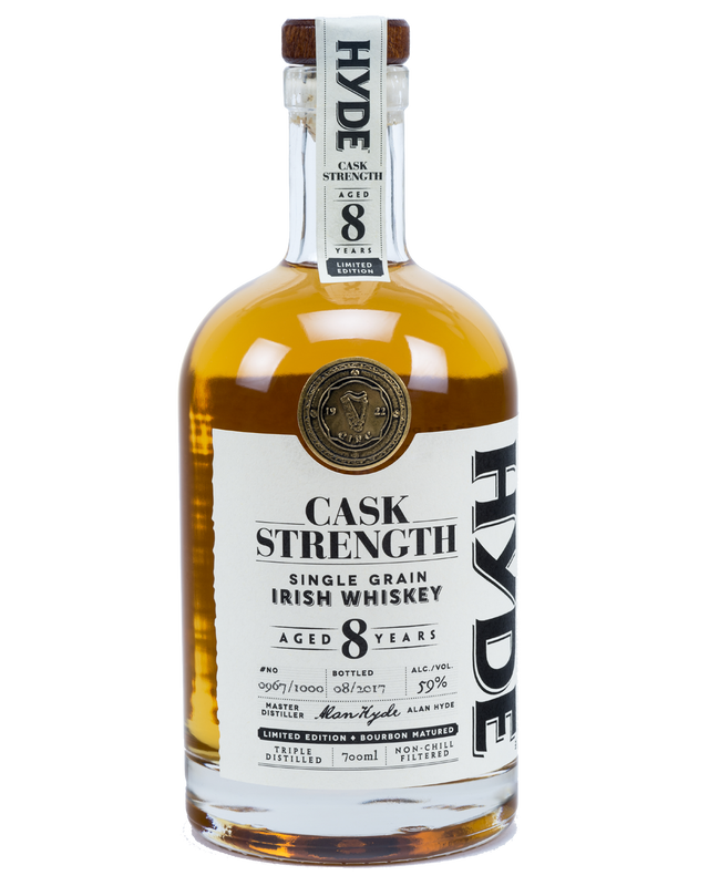 Hyde 8 Year Old Cask Strength Single Grain Irish Whiskey at CaskCartel.com