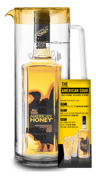 Wild Turkey American Honey Liqueur With Pitcher