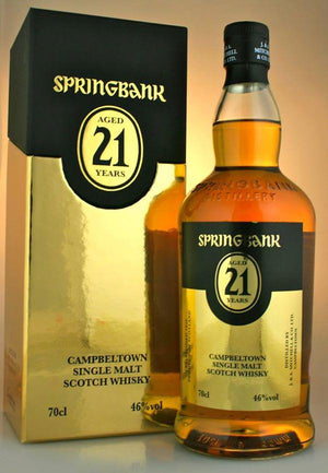 Springbank 21 Year Old (2012 Release) Single Malt Scotch Whisky at CaskCartel.com