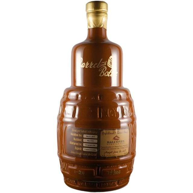 Barrel & Bottle Balcones Deconstruction Hungarian Oak Aged Texas Single Malt Whiskey at CaskCartel.com