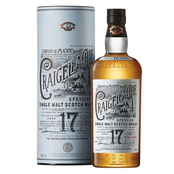 Craigellachie 17 Year Single Malt Scotch Whisky