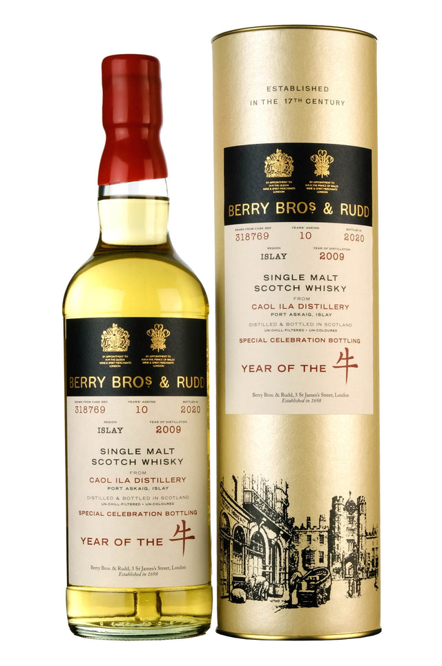 Caol Ila Berry Bros & Rudd Single Cask #318769 2009 10 Year Old Whisky | 700ML at CaskCartel.com