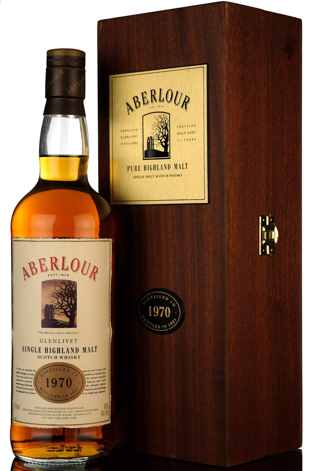 Aberlour-Glenlivet 1970 (Bottled 1991) Scotch Whisky at CaskCartel.com