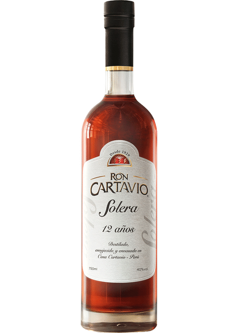 Ron Cartavio Solera 12 Year Old Rum - CaskCartel.com